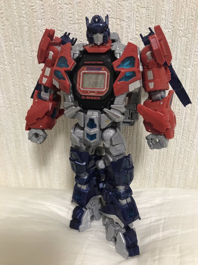 g shock transformer optimus prime